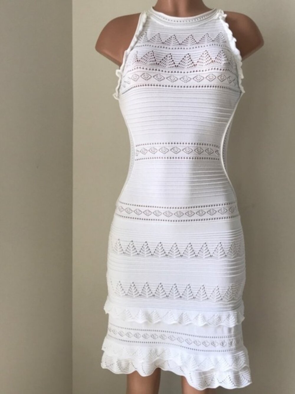 Roberto cavalli White dress size 42